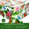 2 Pcs Large Summer Floral Table Cloth Hawaiian Tropical Tablecloth Hawaiian Decoration Disposable Butterfly Tablecloth